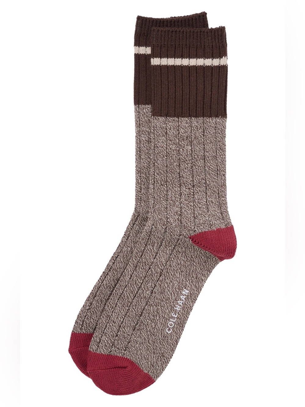 NWT COLE HAAN Casual Rib Crew Socks
One Size